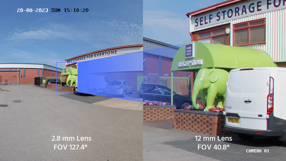 NVR systeem met 8 kanalen